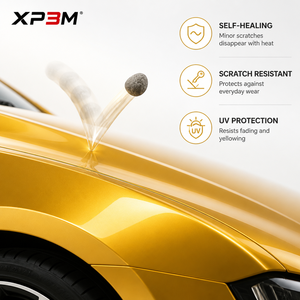ฟิล์มใสเคลือบทอง XP3M OEM เกรด TPU สี PPF สำหรับหุ้มรถยนต์ หนา 7.5 มิล ซ่อมแซมตัวเองได้ ป้องกันรอยขีดข่วน ป้องกันสีเหลือง พร้อมช่องระบายอากาศ - Product Image 4