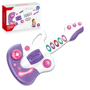 Guitare électronique à commande tactile, jouet musical, design amusant de dessin animé, instrument éducatif pour l'éducation musicale précoce - Product Image 5