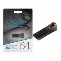 Flash Drive USB 3.1 Laris Manis 4gb 16gb 32gb 64gb 128gb 256g USB Pen Drive BAR Plus 300mb/s Memory Stick USB Metal untuk SAM SUNG
