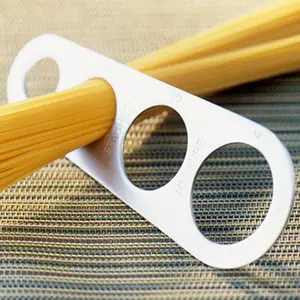 Hot bán thép không gỉ Spaghetti đo dễ dàng thanh toán bù trừ Pasta cai trị công cụ đo lường