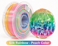 Filament PLA Basique 1,75 mm 1 kg pour Imprimante 3D – Matériau Plastique à Faible Retrait et Faible Déformation pour Impression 3D FDM de Modèles DIY sur Imprimante de Bureau
