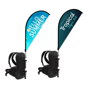 Publicidad al aire libre Pluma Lágrima Mochila Bandera <span class=keywords><strong>y</strong></span> pancarta para caminar promocional Correr Marketing para agencias <span class=keywords><strong>de</strong></span> viajes - Product Image 1