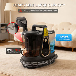 Limpiador a Vapor Eléctrico Portátil con Enchufe Europeo, Sin Bolsa, 1650W, 3 Niveles <span class=keywords><strong>de</strong></span> Presión, para <span class=keywords><strong>Alfombras</strong></span>, Sillas Tapizadas <span class=keywords><strong>y</strong></span> Uso Doméstico - Product Image 2