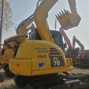 2023 Chine utilisé pour PC70-8 7 tonnes Mini pelle sur chenilles Haute efficacité Garantie de 6 mois Pompe à noyau Prix bon marché Vente - Product Image 1