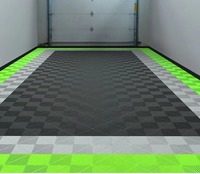 Baldosas Modulares de Plástico Encajables para Piso de Garaje 2025, Baldosas para Salas de Exhibición de Autos, Baldosas para Estacionamientos