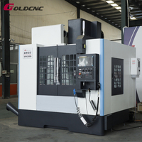 Centre d'usinage vertical CNC 3 axes GOLDCNC VMC850 avec commande GSK, broche BT50, fraiseuse automatique