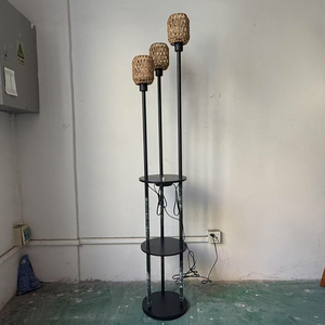 Hiện đại sang trọng ba-đầu dẫn đèn sàn cho phòng ngủ và nghiên cứu tùy chỉnh vô hạn mờ Hot Bán E27/E26 cơ sở - Product Image 5