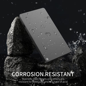 Mnemonic Seed Phrase Metal Backup Acero inoxidable <span class=keywords><strong>Crypto</strong></span> Wallet Recuperación Frase Kit de almacenamiento, Cold Wallet Backup Mnemonic Pro - Product Image 2