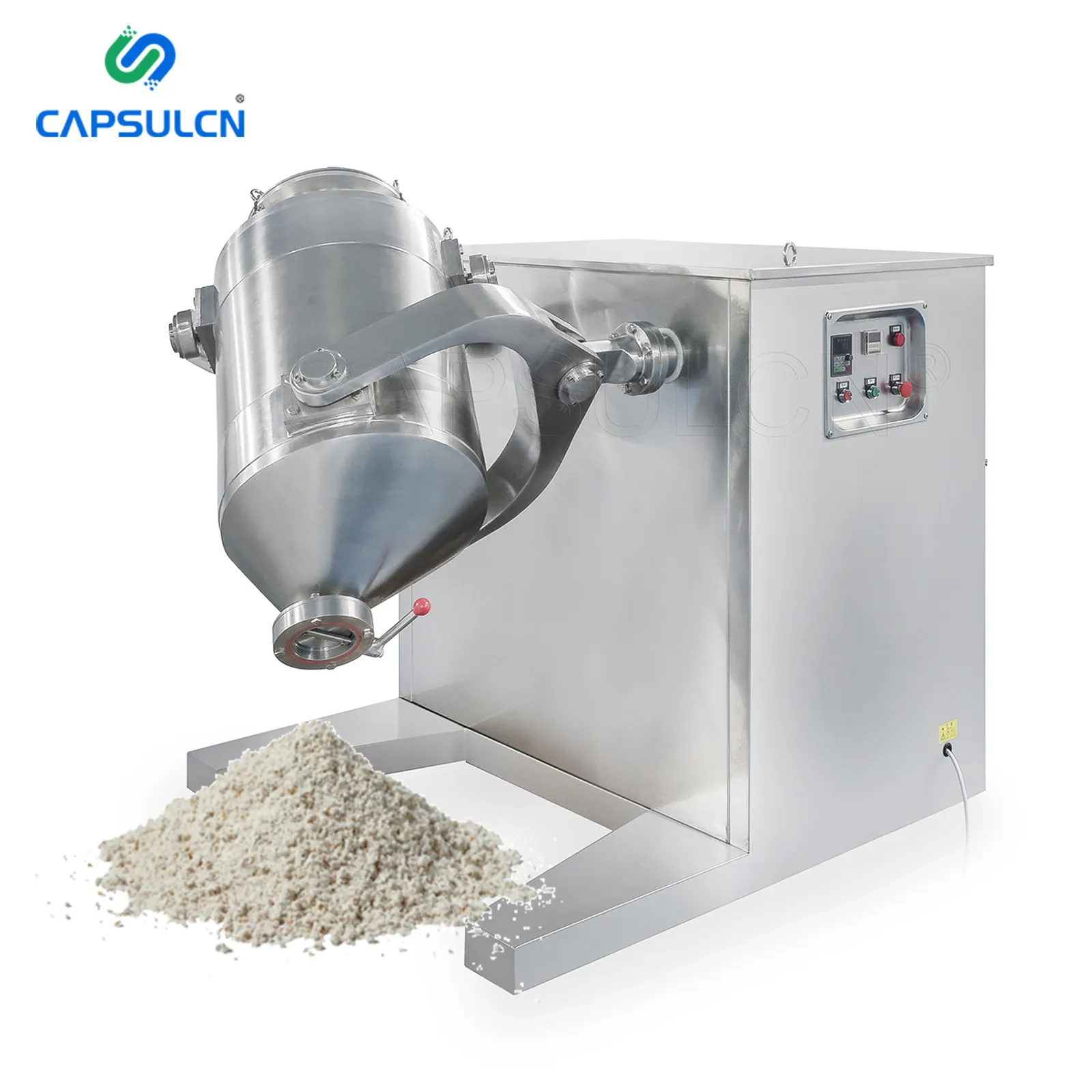 SH Series Mixing Machine Three Dimensional Powder Granules Mixer 3d Rotating Drum Powder Blender Mixer