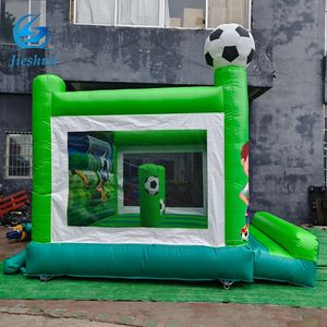 Château gonflable de football pour garçons jouets de <span class=keywords><strong>location</strong></span> cavalier gonflable thème de football maison gonflable château de rebond - Product Image 3