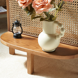 Paravents <span class=keywords><strong>en</strong></span> rotin pour la maison, le bureau, la chambre à coucher, 4 panneaux, paravents Byobu, séparateur de pièce, cloison de séparation, ensemble de séparateurs de pièce <span class=keywords><strong>en</strong></span> <span class=keywords><strong>bois</strong></span> - Product Image 6