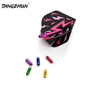 DINGZHUN 1g Aileron de flèche en alliage d'aluminium 90 °   Protecteur de queue de <span class=keywords><strong>fléchettes</strong></span> Corrector Dart, accessoires multifonctionnels pour <span class=keywords><strong>fléchettes</strong></span> - Product Image 1