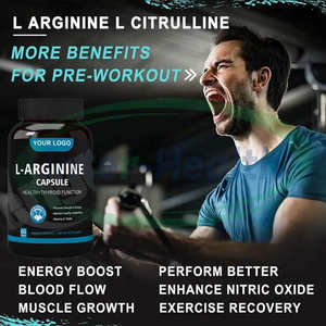 OEM L-arginine Supplement 3000มก. L-arginine แคปซูลไนตริกออกไซด์60แคปซูล - Product Image 4