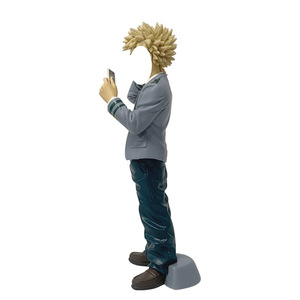19CM <span class=keywords><strong>Boku</strong></span> <span class=keywords><strong>No</strong></span> <span class=keywords><strong>Hero</strong></span> <span class=keywords><strong>Academia</strong></span> School Uniform Ver, Figurine de dessin animé Bakugou Katsuki, statue manga, figurine PVC, jouet anime, cadeau - Product Image 5