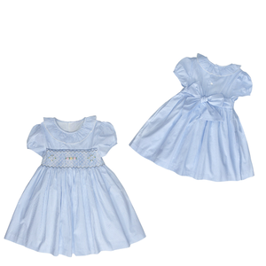 Elegant Hand Smocked <strong>Dress</strong> <strong>Kids</strong> ODM OEM Smocked Bishop <strong>Dress</strong> Wholesale Smocked Children Clothing Girl <strong>Dresses</strong> - Product Image 2