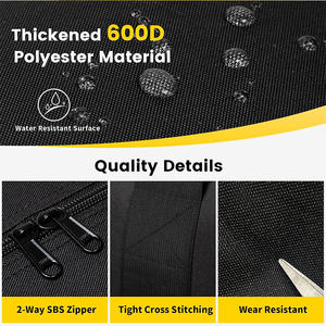 대용량 폴리에스터 여행용 더플 백 토트 숄더 팩 백 수하물 스포츠 체육관을위한 경량 접이식 수납 더플 백 - Product Image 6