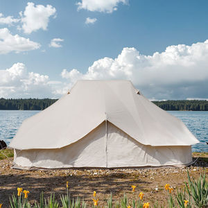 2025 tente empereur 24 mètres carrés anti-soleil coupe-vent <span class=keywords><strong>en</strong></span> aluminium camping <span class=keywords><strong>en</strong></span> plein air <span class=keywords><strong>yourte</strong></span> pour les familles peut accueillir 2 personnes - Product Image 4