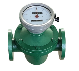 Độ chính xác cao 0.2% Hữu Cơ giải pháp axit lỏng nước dầu khí con trỏ loại 4-20mA bánh hình bầu dục Flow Meter cho sợi hóa học - Product Image 3