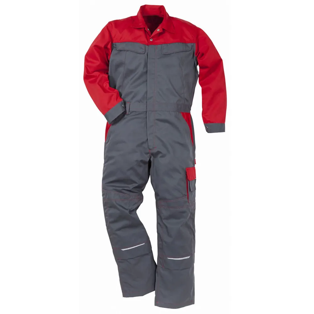 Pakistan Supplier Fr Cotton Industrial Boiler Suit With Reflective Tapes 100% Cotton Safety Coverall suit