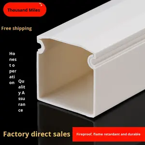 免费送货厂家直销全新材质国标出口加厚纯白色PVC 20-150阻燃剂 - Product Image 4