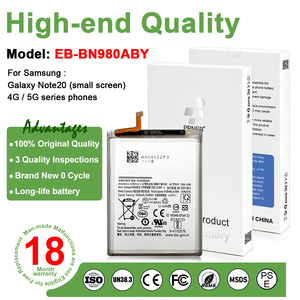 <span class=keywords><strong>แบ</strong></span><span class=keywords><strong>ต</strong></span>เตอรี่โทรศัพท์ OEM ของแท้รุ่น EB-BN980ABY สำหรับ <span class=keywords><strong>Samsung</strong></span> <span class=keywords><strong>Note</strong></span> <span class=keywords><strong>20</strong></span> 4G 5G ความจุ 4300mAh <span class=keywords><strong>แบ</strong></span><span class=keywords><strong>ต</strong></span>เตอรี่แบบชาร์จได้ มีสินค้าในสต็อก รองรับการชาร์จ<span class=keywords><strong>เร็ว</strong></span> รับประกัน 18 เดือน - Product Image 4