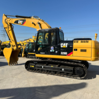Excavatrices d'occasion Caterpillar 320 d'origine du Japon, modèles CAT 320D, 320DL, 320D2L, 320D2, en stock, à vendre