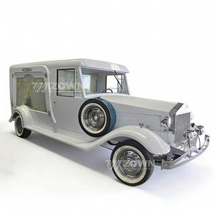 Cercueil électrique de style européen rétro ZOWN, 4 roues, garantie de 2 ans, couleur et taille personnalisées, cercueil funéraire neuf - Product Image 2
