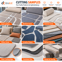 Mesin Pemotong Kain Beludru CNC Otomatis dengan Pengumpan Digital untuk Sofa dan Pelapis Furnitur