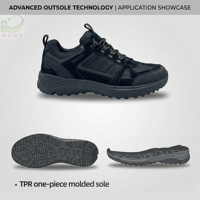 Semelle extérieure robuste en TPR avec crampons à forte adhérence, légère et antidérapante, résistante à l'eau, durable pour les bottes de randonnée pour adultes
