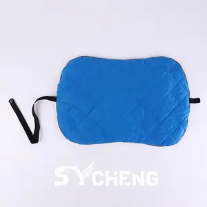 Yeni moda tasarım şişme kamp seyahat yastık çok fonksiyonlu taşınabilir OutdoorsTPU yastık yastık ile