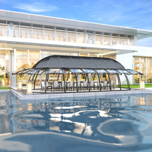 غرفة المآدب والحديقة الكبيرة الفاخرة ، غرفة المآدب المتنقلة ، غرفة حمام سباحة لحفلة العشاء والفناء والمنزل - Product Image 2