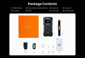 สมาร์ทโฟน Fossibot F115 Ultra 5G รุ่นทนทาน ความจุ 12/256GB แบตเตอรี่ 20000mAh ชาร์จเร็ว 33W กล้องถ่ายภาพความร้อน มองเห็นในเวลากลางคืน มาตรฐานกันน้ำ IP68 IP69 - Product Image 6