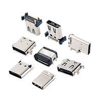 Conector HDMI de 19 Pines Compatible con MUP, Tipo A Horizontal, H6.20 para Reproductor Multimedia de Red HDTV
