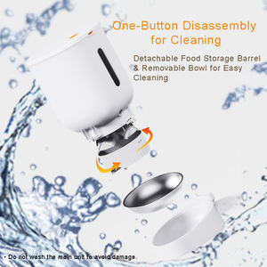 Alimentador inteligente Cat Dispenser Automático <span class=keywords><strong>Dog</strong></span> <span class=keywords><strong>Food</strong></span> Low <span class=keywords><strong>Food</strong></span> Alert Jam Alarme Notificação Via Smartphone APP Lembrete - Product Image 6