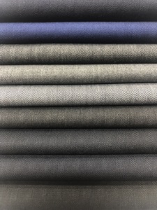 高品质超120s人字美利奴精纺男士羊毛混纺套装面料现货 - Product Image 4