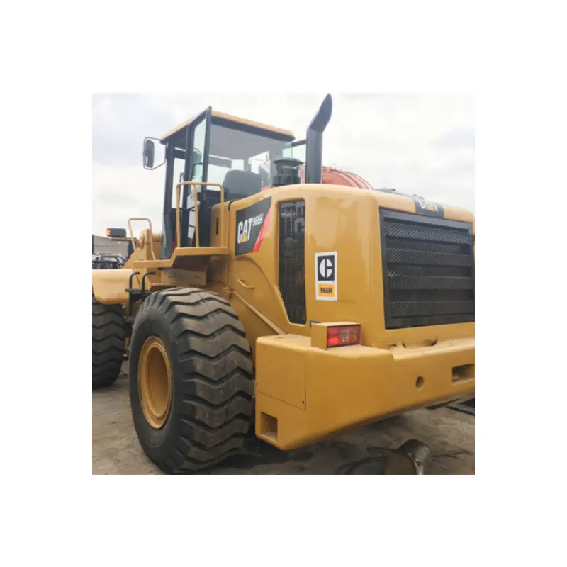 Thứ hai tay Sâu Bướm 950b loader trong cung cấp tại Chỗ Bán Bền nhà nước sử dụng mèo 966H bánh xe tải trên bán