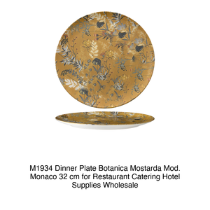 Assiette à dîner M1934 Botanica Mostarda Mod. Monaco 32 cm pour la restauration, les hôtels et les fournitures en gros - Product Image 2