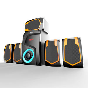 Système de cinéma maison avec haut-parleur Bluetooth 5.1 canaux Surround Sound, radio FM, USB et SD - Product Image 3