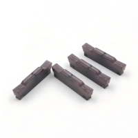 Plaquettes de rainurage en carbure MGMN300 Premium, haute résistance, pour outils de coupe et de tournage CNC, en acier inoxydable, revêtement TiAlN, forme trapézoïdale