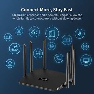 NBKEY Industrial WiFi Router Wifi Wireless signal 300Mbps for Wireless <strong>Internet</strong> <strong>Access</strong> at Home Company Supports 32 User <strong>Connect</strong> - Product Image 5