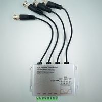 Transmetteur à paire torsadée passive 4 canaux pour caméra de sécurité CCTV