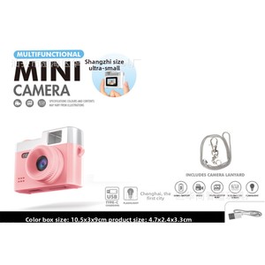 Mini Fotocamera per Bambini 2.4 Pollici 720P Video in ABS con Registrazione Foto e Video, Filtro e Stampa Foto PaoPaoLe per Ragazze - Product Image 3