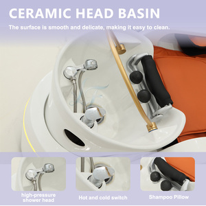Lit de lavage électrique ergonomique à gravité zéro, design en <span class=keywords><strong>S</strong></span> avec soutien lombaire et massage - Product Image 4