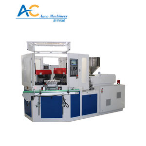 Machine de moulage par injection-soufflage automatique en une étape pour bouteilles en plastique HDPE/PP/PE/PET, composants moteur PLC Mitsubishi, <span class=keywords><strong>Anco</strong></span> 50kW - Product Image 1