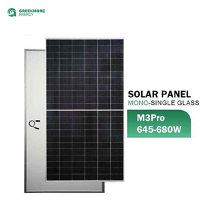 650W 660W 670W 680W Tấm Pin Mặt Trời Linh Hoạt hiệu quả cao sử dụng tại nhà Bộ bảng điều khiển năng lượng mặt trời cho hệ thống điện mặt trời NGOÀI LƯỚI - Product Image 1