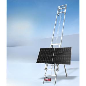 Ascenseur de panneau en verre photovoltaïque 20M 260KG Ascenseur de panneau photovoltaïque réversible Ascenseur entièrement automatique - Product Image 2
