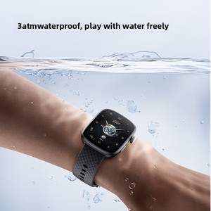 Reloj Inteligente con Pantalla Cuadrada <span class=keywords><strong>de</strong></span> Silicona, Pantalla AMOLED, Reloj Deportivo, Monitoreo <span class=keywords><strong>de</strong></span> Salud Durante Todo el Día, Pulsera Inteligente - Product Image 4