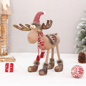 Adornos Navideños Telescópicos con Diseño de Muñeca Escocesa, Decoración Navideña para Escritorio, Regalo de Navidad 2024 - Product Image 6