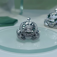 Pendentif Championnat des Eagles 2025 avec ailes ouvertes, anneau en laiton de haute qualité pour équipe sportive, direct usine