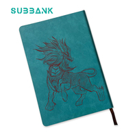 Sous-banque A5 Sublimation vierge Journal Agenda Bloc-notes stationnaire personnalisé imprimé Logo couleur PU cuir Sublimation Carnet